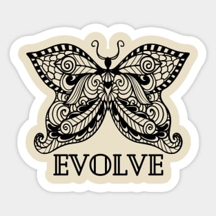 Evolve Sticker